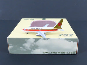 1:400 SMA Models Die-Cast Continental Airlines Boeing 737 Airliner