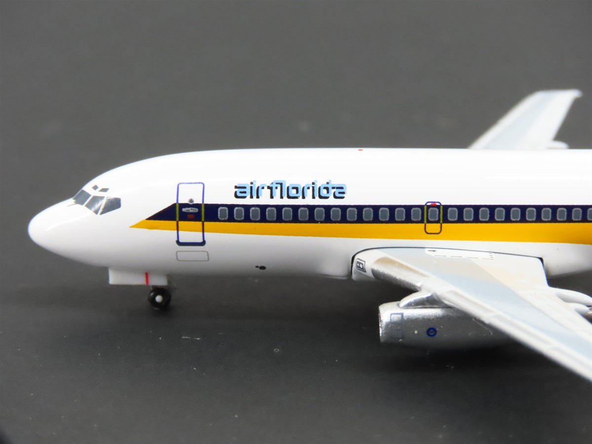 1:400 SMA Models Die-Cast Air Florida Singapore Hybrid Boeing 737-100 Airliner