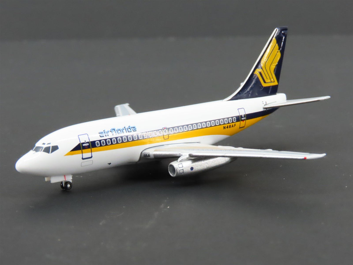 1:400 SMA Models Die-Cast Air Florida Singapore Hybrid Boeing 737-100 Airliner