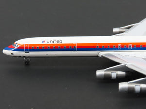 1:400 Super 8's to the Aloha State Die-Cast United 70's Paint DC-8-61 Airliner