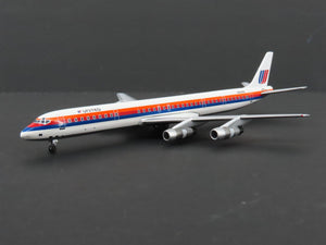 1:400 Super 8's to the Aloha State Die-Cast United 70's Paint DC-8-61 Airliner