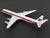 1:400 Super 8's to the Aloha State Die-Cast United 70's Paint DC-8-61 Airliner