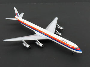 1:400 Super 8's to the Aloha State Die-Cast United 70's Paint DC-8-61 Airliner