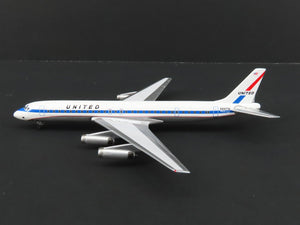 1:400 Super 8's to the Aloha State Die-Cast United 60's Paint DC-8-62 Airliner