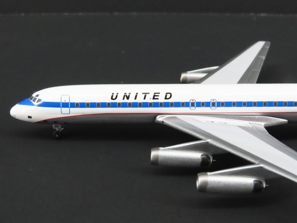 1:400 Super 8&#39;s to the Aloha State Die-Cast United 60&#39;s Paint DC-8-62 Airliner