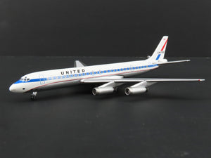 1:400 Super 8's to the Aloha State Die-Cast United 60's Paint DC-8-62 Airliner