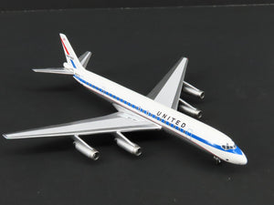 1:400 Super 8's to the Aloha State Die-Cast United 60's Paint DC-8-62 Airliner