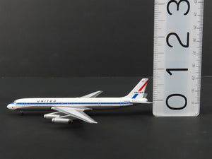 1:400 Super 8's to the Aloha State Die-Cast United 60's Paint DC-8-62 Airliner