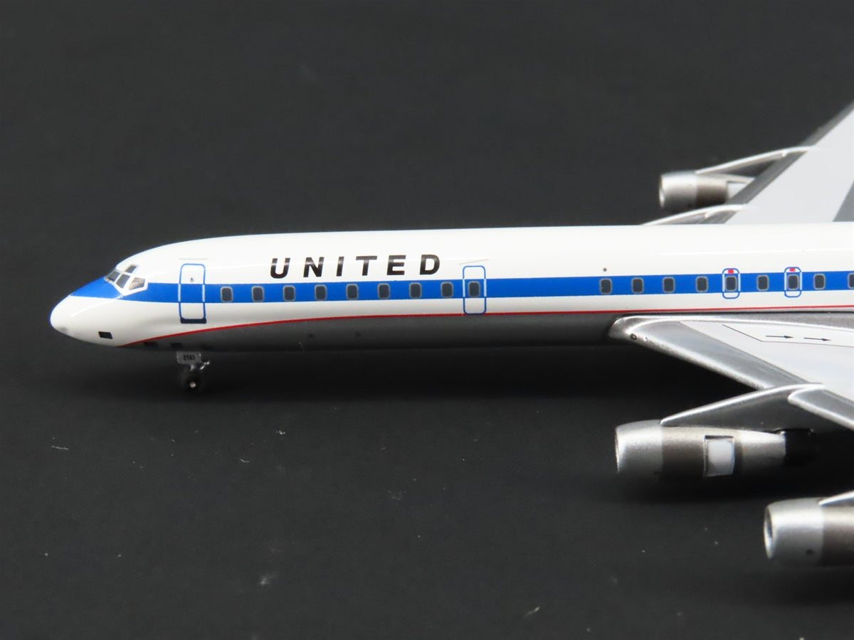 1:400 Super 8&#39;s to the Aloha State Die-Cast United 60&#39;s Paint DC-8-61 Airliner