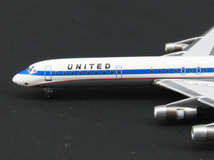 1:400 Super 8's to the Aloha State Die-Cast United 60's Paint DC-8-61 Airliner