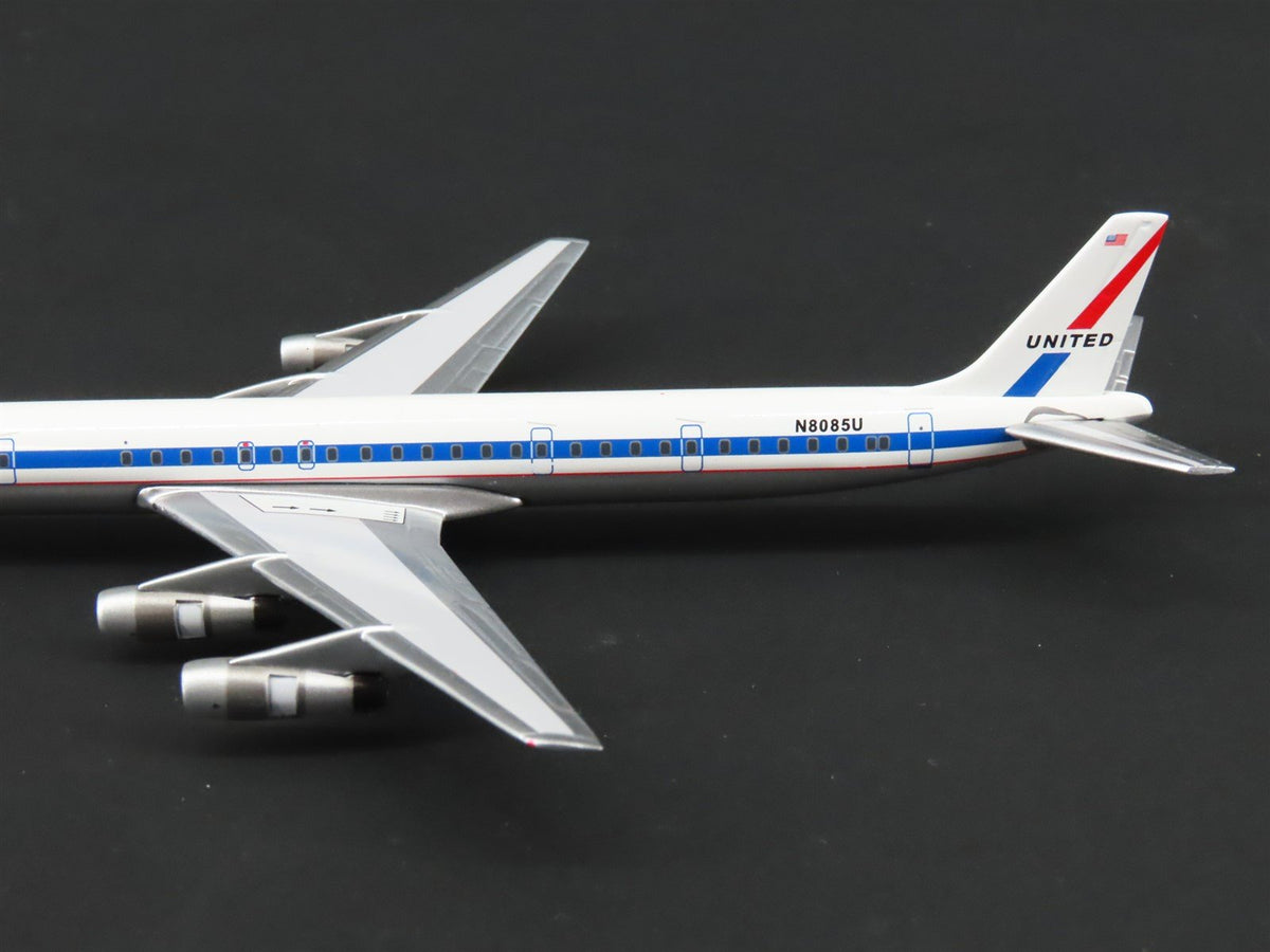 1:400 Super 8&#39;s to the Aloha State Die-Cast United 60&#39;s Paint DC-8-61 Airliner