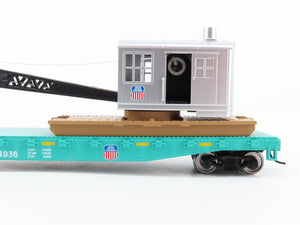 HO Scale Walthers Trainline 931-1783 UP Union Pacific Log Crane Car #14936