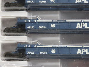 N Walthers 932-8103 APL Liner Train 5-Unit Articulated Double-Stack Car #6005