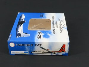 1:400 Scale Aero Classics Die-Cast Air West Fairchild F-27A Airliner N748L