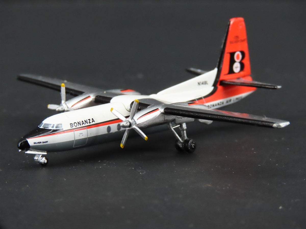 1:400 Scale Aero Classics Bonanza Airlines Fairchild F-27A Airliner N148L