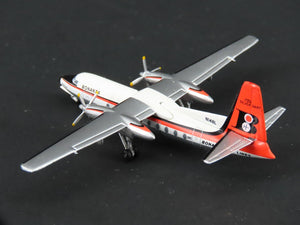 1:400 Scale Aero Classics Bonanza Airlines Fairchild F-27A Airliner N148L