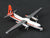 1:400 Scale Aero Classics Bonanza Airlines Fairchild F-27A Airliner N148L