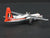 1:400 Scale Aero Classics Die-Cast Bonanza Airlines Fairchild F-27A N755L