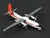 1:400 Scale Aero Classics Die-Cast Bonanza Airlines Fairchild F-27A N755L