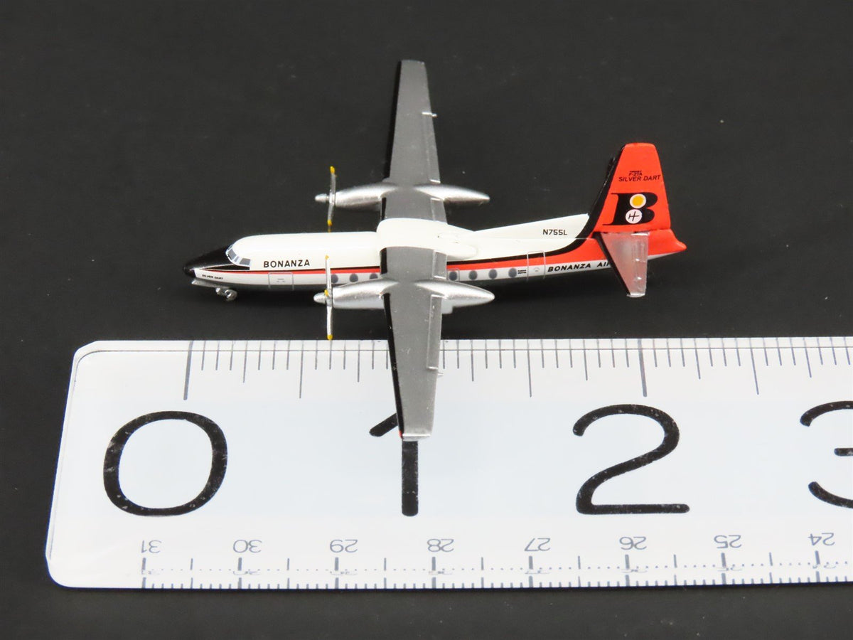 1:400 Scale Aero Classics Die-Cast Bonanza Airlines Fairchild F-27A N755L