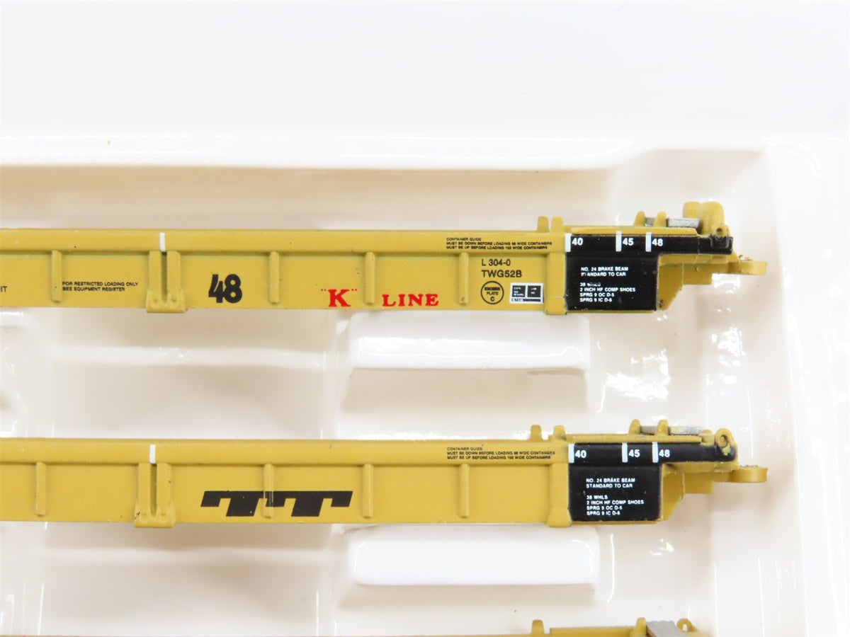 N Walthers 932-8105 TTX &quot;K&quot;-Line 5-Unit Articulated Double-Stack Car #72899