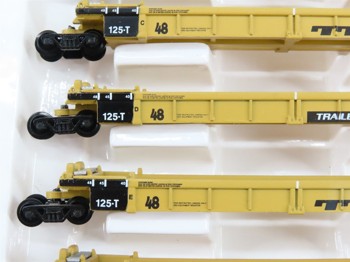 N Walthers 932-8105 TTX &quot;K&quot;-Line 5-Unit Articulated Double-Stack Car #72899