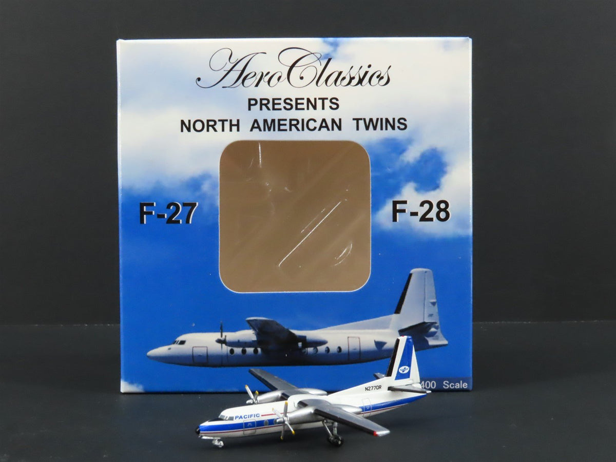 1:400 Scale Aero Classics Die-Cast Pacific Airlines Fairchild F-27A N2770R