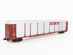 N Con-Cor 0001-603008(02) SSW Cotton Belt Tri-Level Auto-Rack Custom Rd #80634