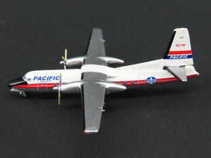 1:400 Scale Aero Classics Pacific Air Lines Fairchild F-27A Airliner N277IR