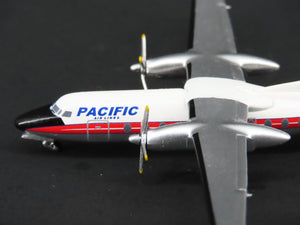 1:400 Scale Aero Classics Pacific Air Lines Fairchild F-27A Airliner N277IR