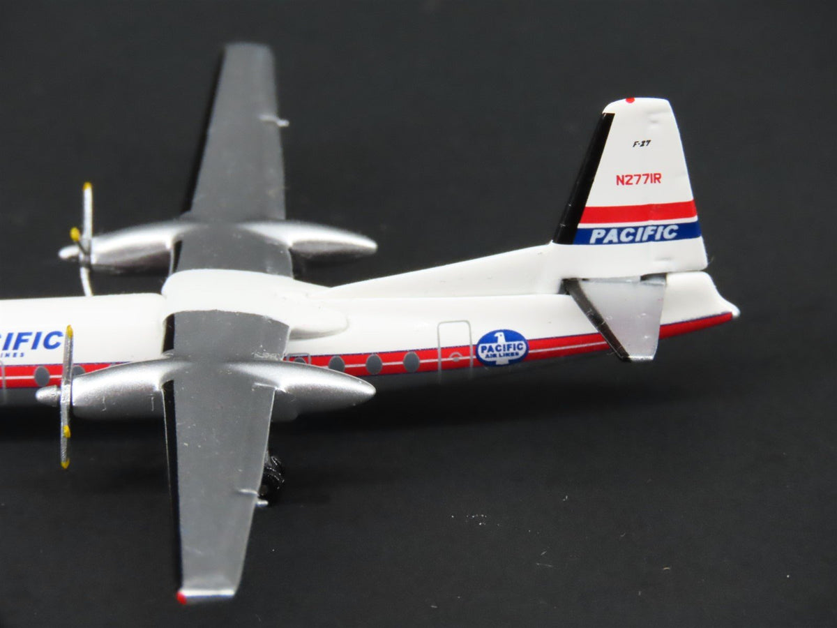 1:400 Scale Aero Classics Pacific Air Lines Fairchild F-27A Airliner N277IR