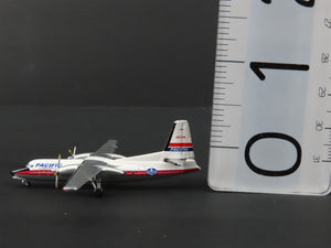 1:400 Scale Aero Classics Pacific Air Lines Fairchild F-27A Airliner N277IR