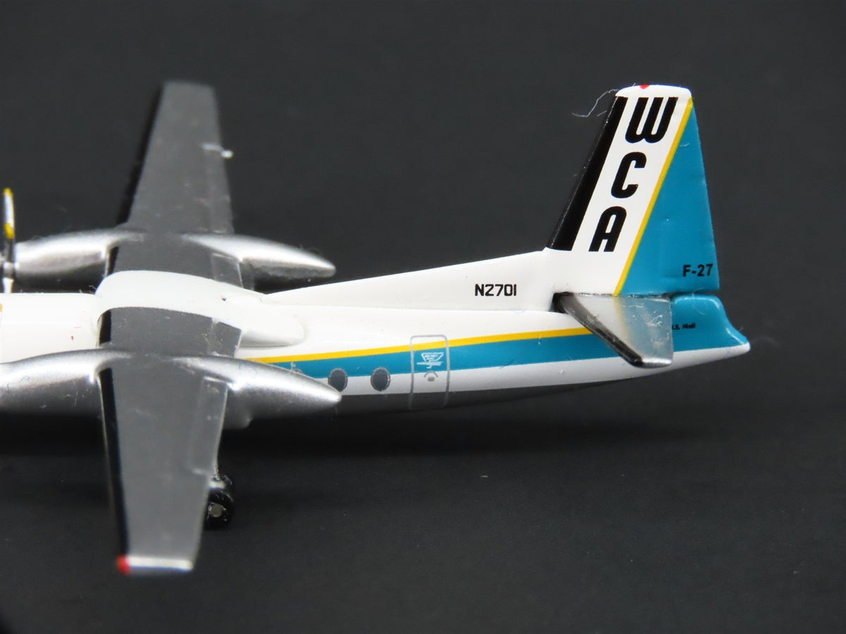 1:400 Scale Aero Classics Die-Cast West Coast Airlines Fairchild F-27 N2701