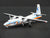 1:400 Aero Classics Die-Cast Mahalo Air Turboprop Fokker F-27-500 Airliner