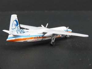 1:400 Aero Classics Die-Cast Mahalo Air Turboprop Fokker F-27-500 Airliner