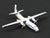 1:400 Aero Classics Die-Cast Mahalo Air Turboprop Fokker F-27-500 Airliner