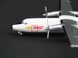 1:400 Aero Classics Die-Cast Air West Ex-Bonanza Turboprop Fokker F-27 Airliner