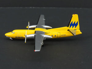 1:400 Aero Classics Die-Cast Hughes Air West Turboprop Fokker F-27A Airliner