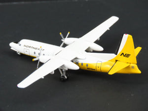 1:400 Aero Classics DieCast Northeast Airlines Turboprop Fokker FH-227C Airliner