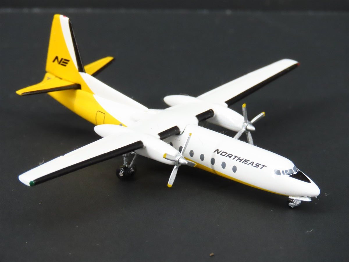 1:400 Aero Classics DieCast Northeast Airlines Turboprop Fokker FH-227C Airliner