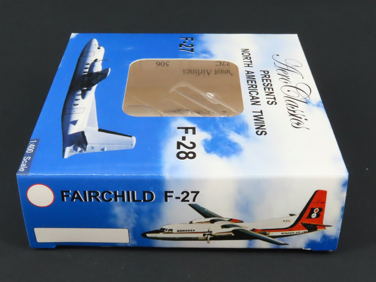 1:400 Aero Classics DieCast Northeast Airlines Turboprop Fokker FH-227C Airliner