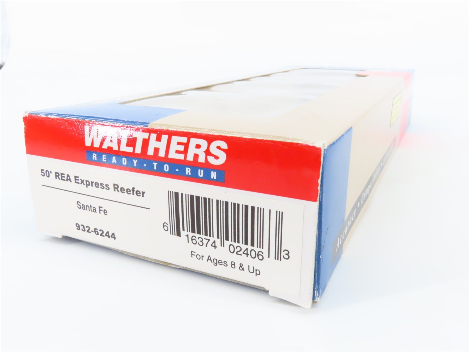 HO Scale Walthers 932-6244 REX ATSF Santa Fe Railroad 50' REA Express Reefer