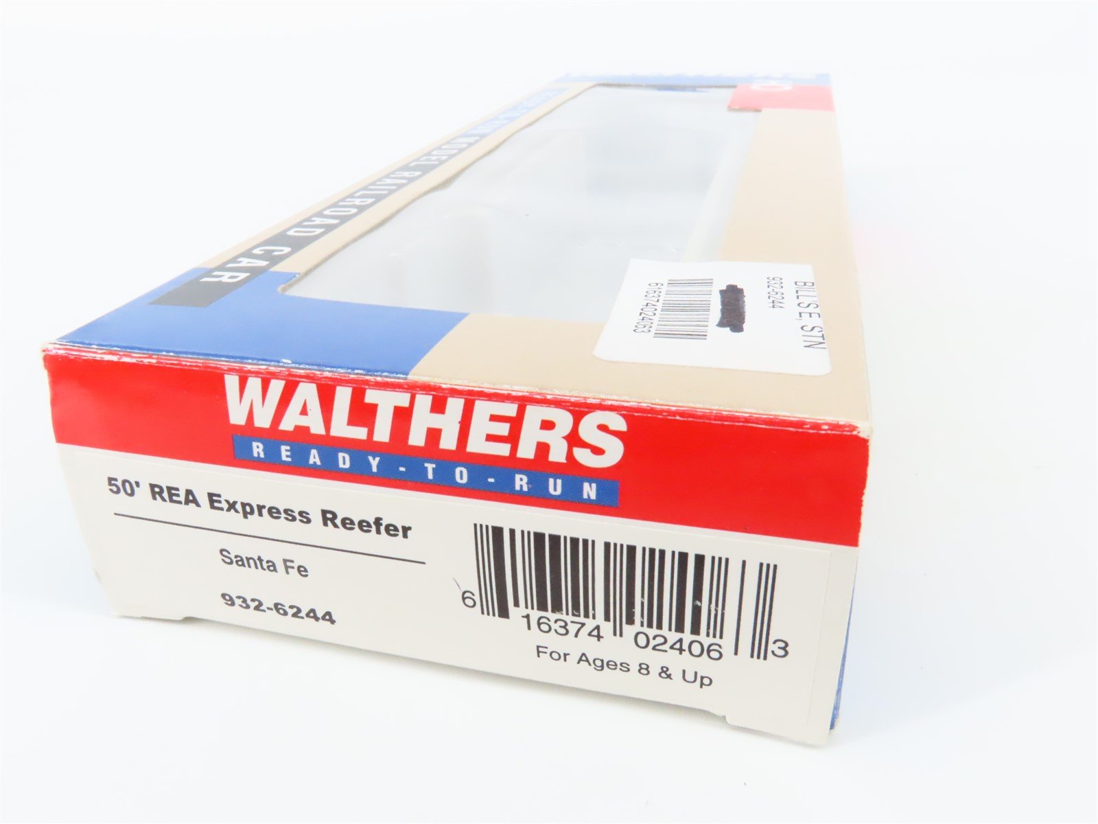 HO Scale Walthers 932-6244 REX ATSF Santa Fe Railroad 50' REA Express Reefer