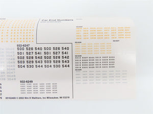 HO Scale Walthers 932-6244 REX ATSF Santa Fe Railroad 50' REA Express Reefer