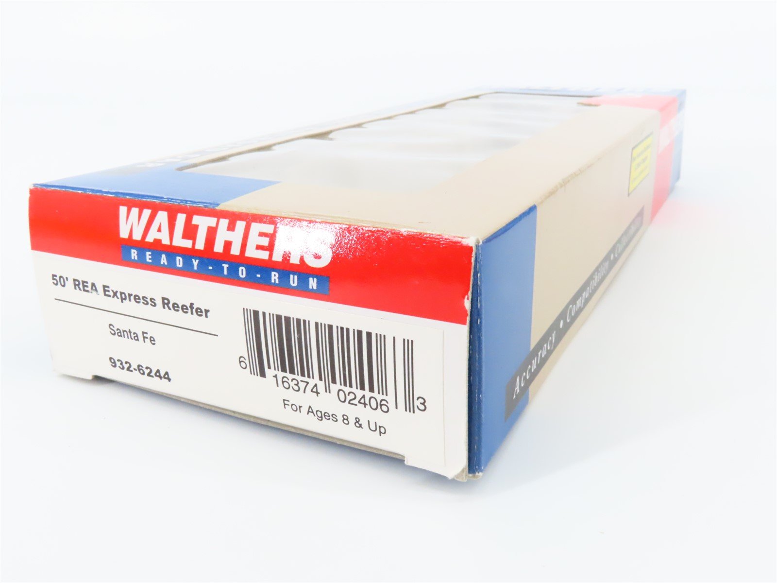 HO Scale Walthers 932-6244 REX ATSF Santa Fe Railroad 50' REA Express Reefer