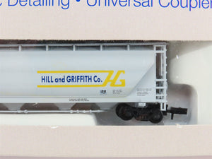 N Scale Walthers 932-8156 CRDX Hill & Griffith 5-Bay Covered Hopper #11016