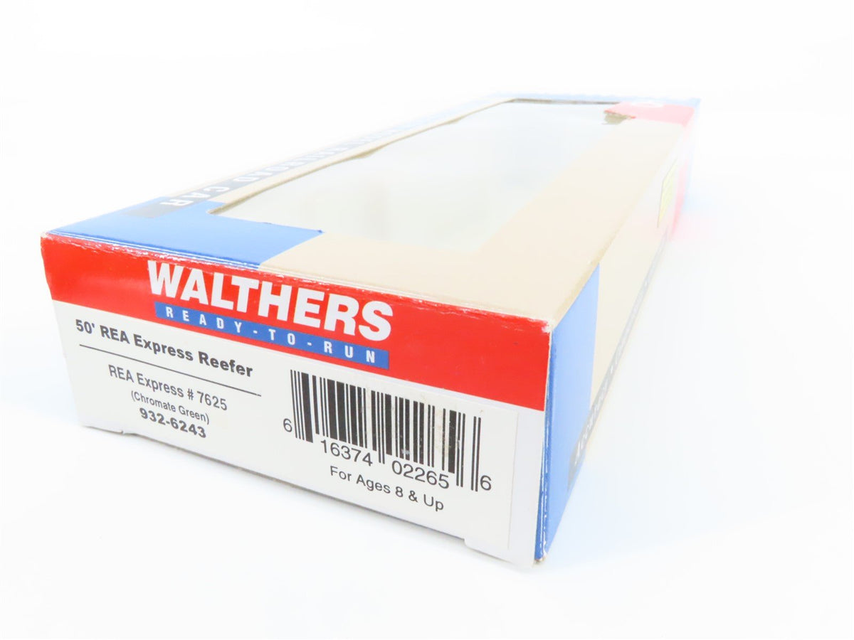 HO Scale Walthers 932-6243 REX REA Railway Express Agency 50&#39; Reefer #7625
