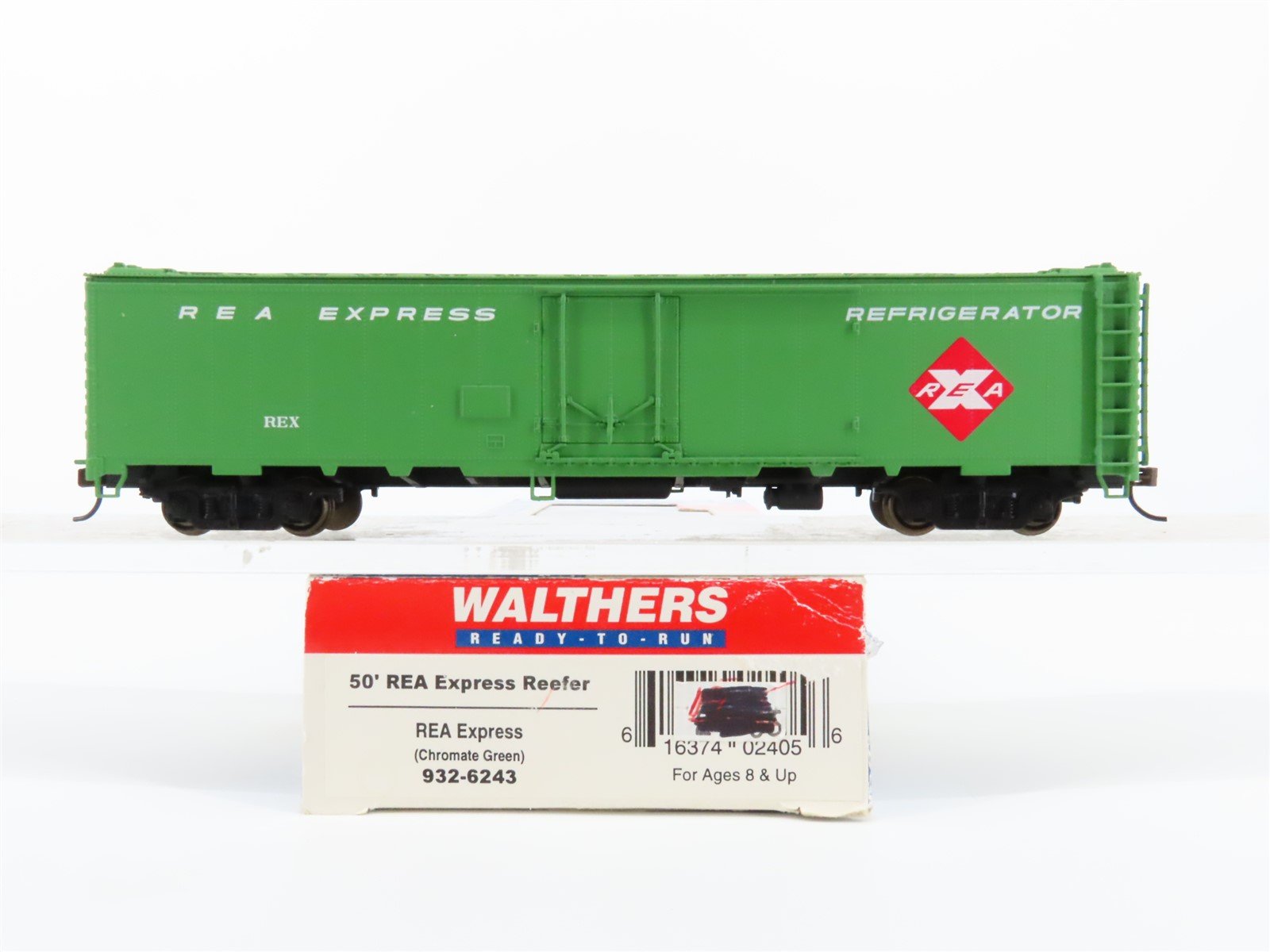 HO Scale Walthers 932-6243 REX REA Railway Express Agency 50' Reefer