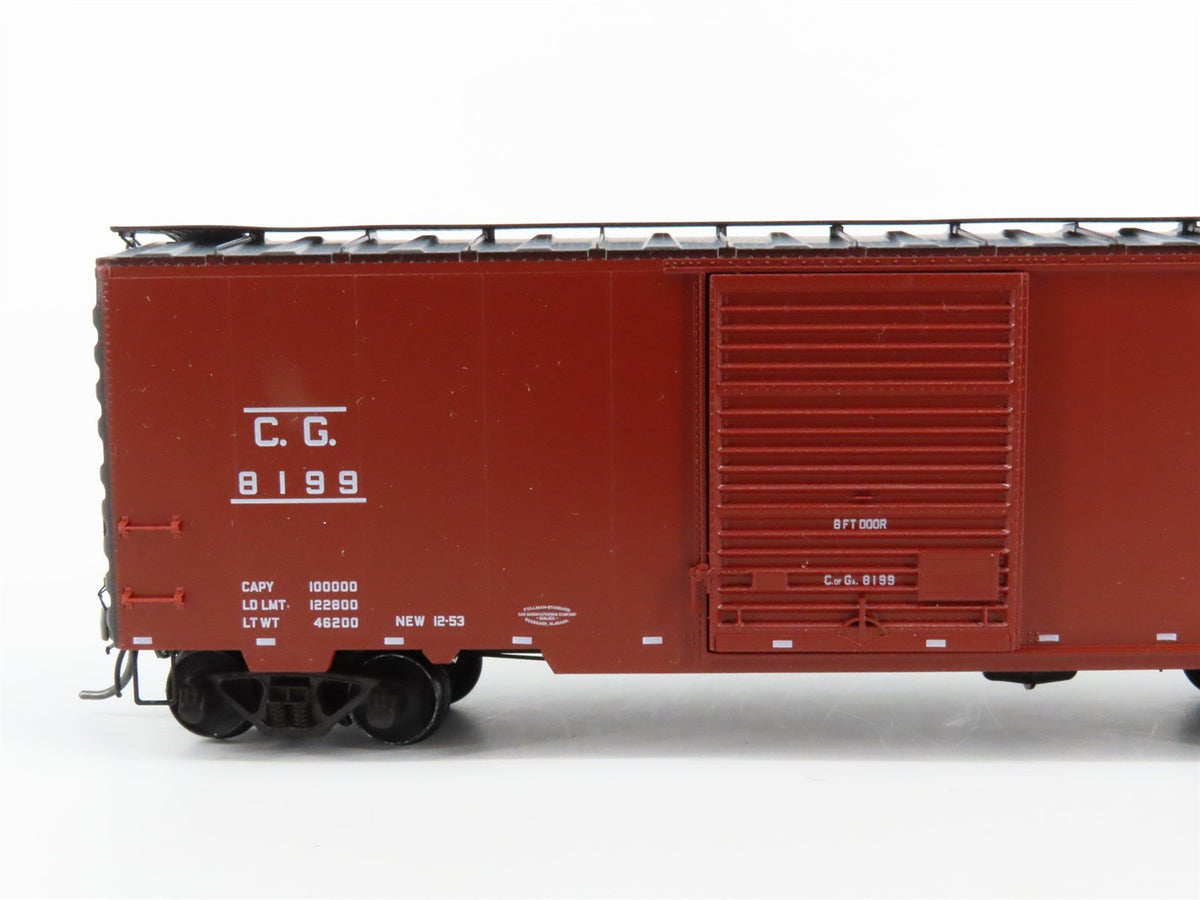 HO Scale Kadee 5020 CG Central of Georgia 40&#39; PS-1 Single Door Box Car #8199