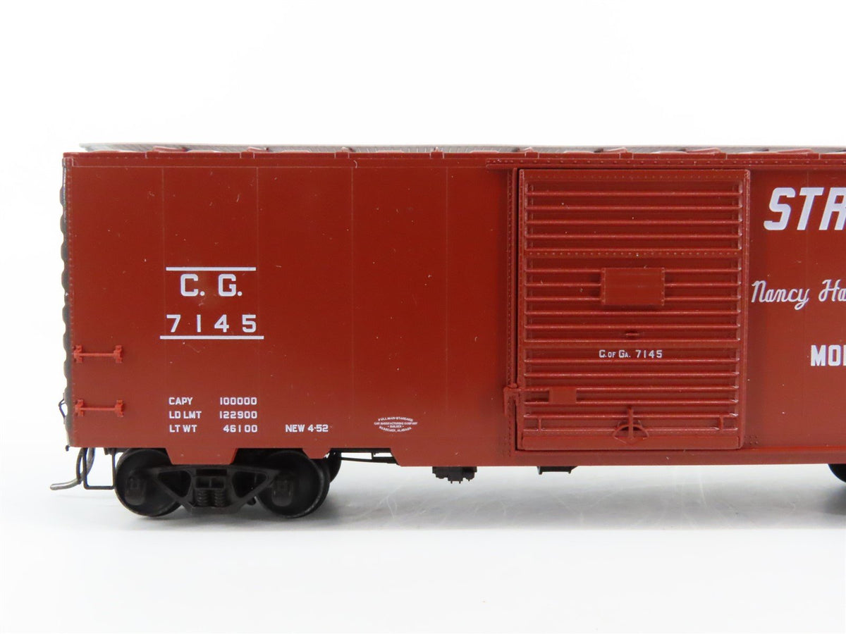 HO Kadee 5126 CG Central of Georgia &quot;Streamlined&quot; 40&#39; PS-1 Box Car #7145